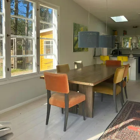 Yellow Summer House With Character And Tranquility Hornbæk