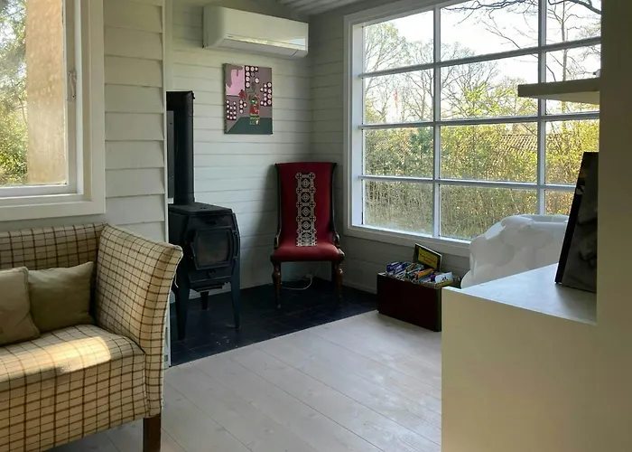 Holiday home Yellow Summer House With Character And Tranquility Hornbaek