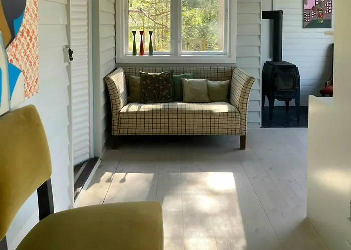 Yellow Summer House With Character And Tranquility